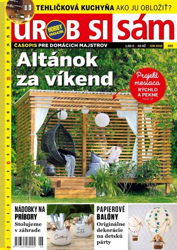 Obálka e-magazínu Urob si sám 6/2019