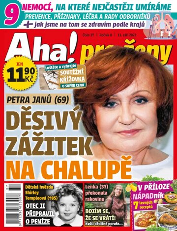 Obálka e-magazínu AHA! pro ženy 37/2022
