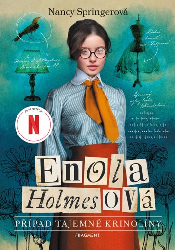 Obálka knihy Enola Holmesová - Případ tajemné krinolíny
