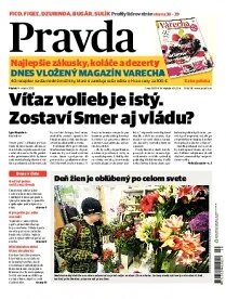 Obálka e-magazínu Pravda 9.3.2012