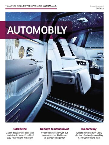 Obálka e-magazínu Ekonom 20 - 12.5.2022 Automobily