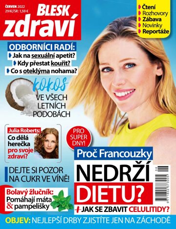 Obálka e-magazínu Blesk Zdraví 6/2022