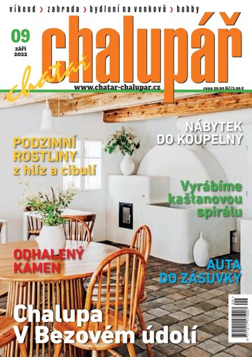 Obálka e-magazínu Chatař Chalupář 9/2022