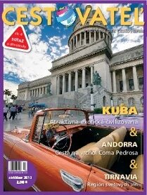 Obálka e-magazínu Cestovateľ 10/2013