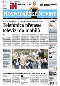 Obálka e-magazínu Hospodářské noviny 088 - 7.5.2014