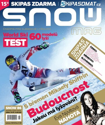 Obálka e-magazínu SNOW 86 - prosinec/leden 2014-2015