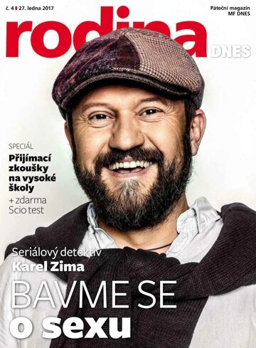 Obálka e-magazínu Magazín RODINA DNES - 27.1.2017