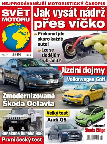 Obálka e-magazínu Svět motorů 13.2.2017