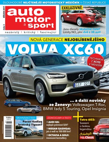 Obálka e-magazínu Auto motor a sport 3/2017