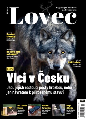Obálka e-magazínu Lovec 11/2023