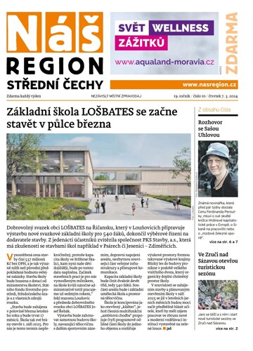 Obálka e-magazínu Náš Region - Střední Čechy 10/2024