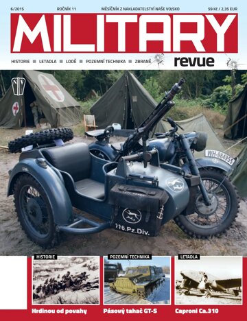 Obálka e-magazínu Military revue 6/2015