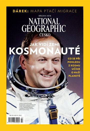 Obálka e-magazínu National Geographic 3/2018