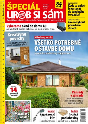 Obálka e-magazínu Urob si sám špeciál 1/2022