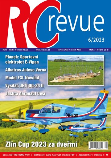 Obálka e-magazínu RC revue 6/2023