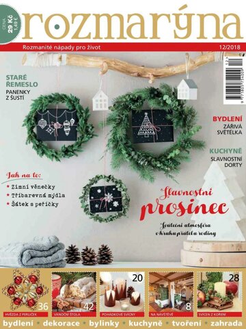 Obálka e-magazínu Rozmarýna 12/2018
