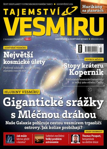 Obálka e-magazínu Tajemství Vesmíru 3/2021