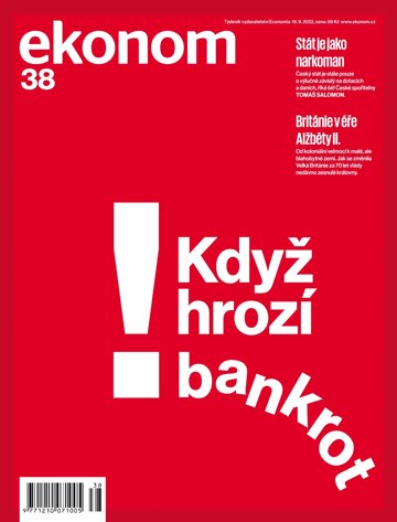 Obálka e-magazínu Ekonom 38 - 15.9.2022