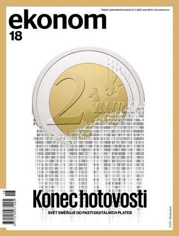 Obálka e-magazínu Ekonom 18 - 27.4.2023