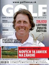 Obálka e-magazínu GOLF revue August-2013