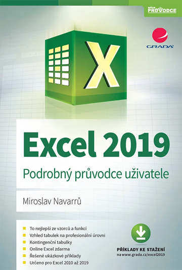Obálka knihy Excel 2019