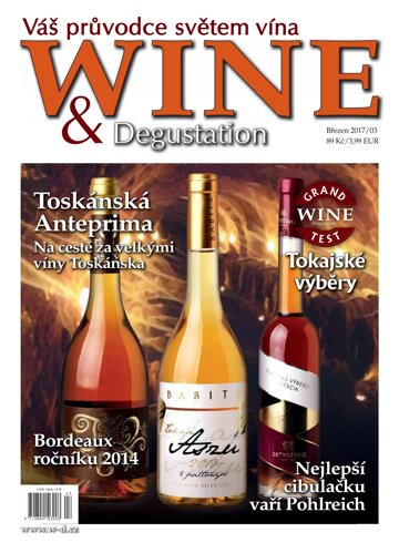 Obálka e-magazínu Wine and Degustation 3/2017