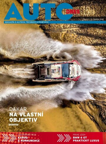 Obálka e-magazínu Auto DNES 13.2.2018