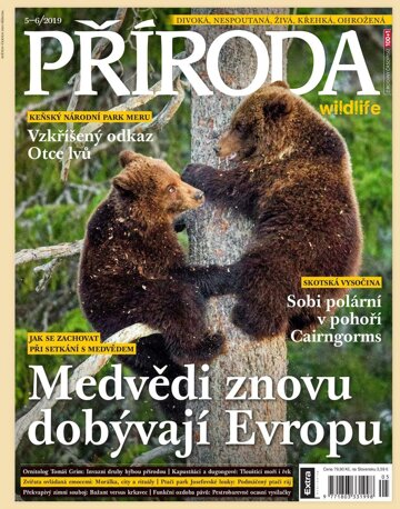 Obálka e-magazínu Příroda 5-6/2019