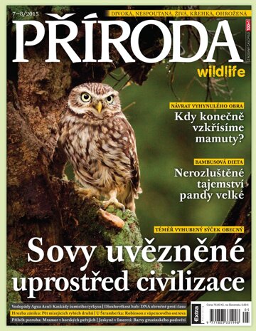 Obálka e-magazínu Příroda 7-8/2015