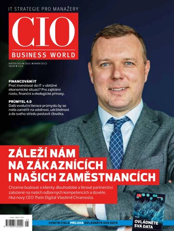 Obálka e-magazínu CIO Business World 3/2023