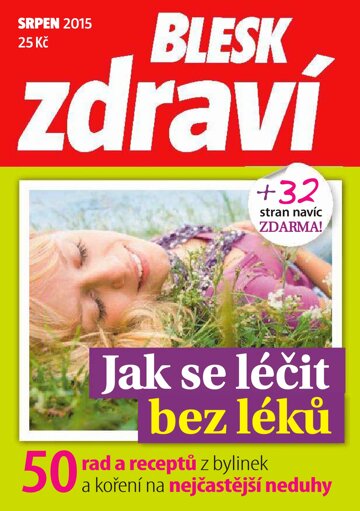 Obálka e-magazínu Blesk Zdraví extra příloha - 22.7.2015