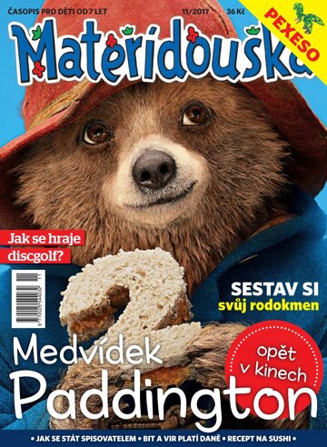 Obálka e-magazínu Mateřídouška 11/2017