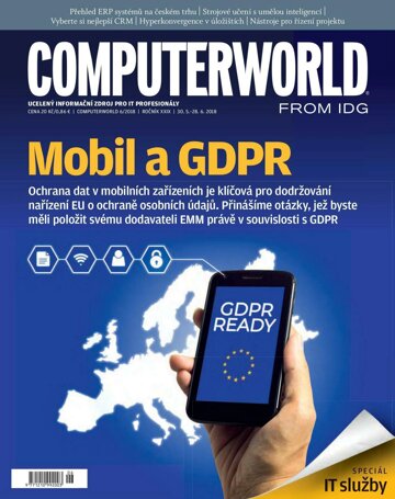 Obálka e-magazínu Computerworld 6/2018