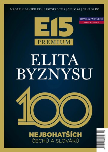 Obálka e-magazínu E15 Premium 8/2019