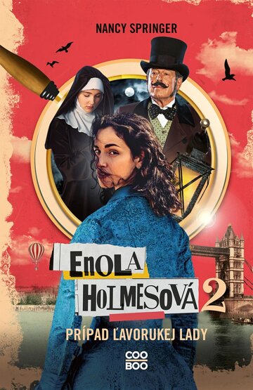 Obálka knihy Enola Holmesová – Prípad ľavorukej lady