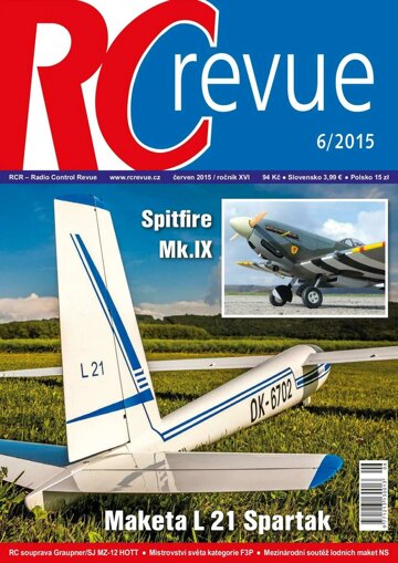 Obálka e-magazínu RC revue 6/2015