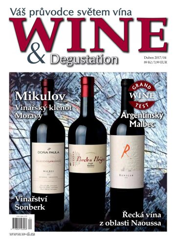 Obálka e-magazínu Wine and Degustation 4/2017