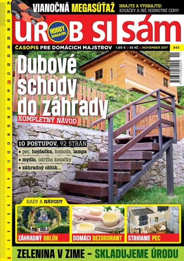 Obálka e-magazínu Urob si sám 11/2017