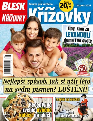 Obálka e-magazínu Blesk Křížovky 8/2021