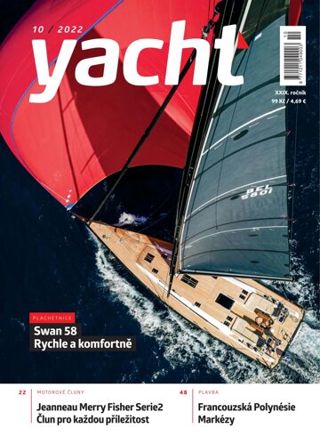 Obálka e-magazínu Yacht 10/2022