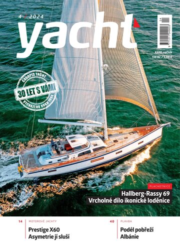 Obálka e-magazínu Yacht 4/2024