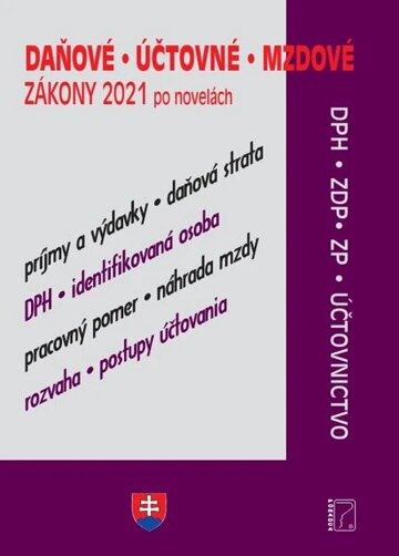 Obálka knihy Daňové zákony (2021)