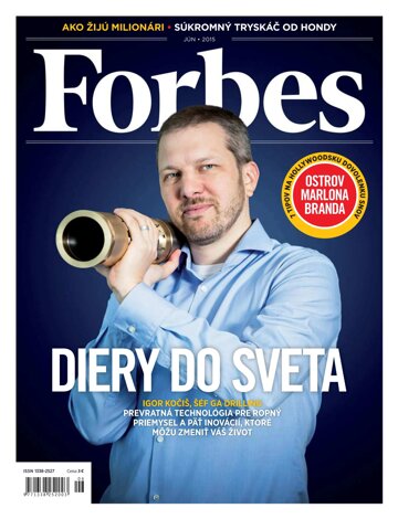 Obálka e-magazínu Forbes SK 6/2015