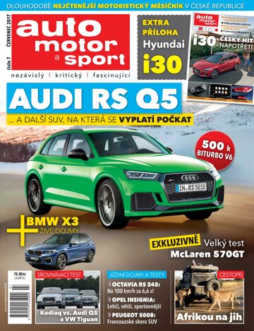 Obálka e-magazínu Auto motor a sport 7/2017