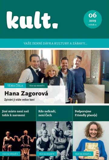Obálka e-magazínu Kult 06/2019