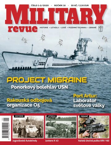 Obálka e-magazínu Military revue 1-2/2020