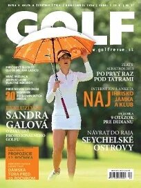 Obálka e-magazínu GOLF revue Marec/Apríl 2014