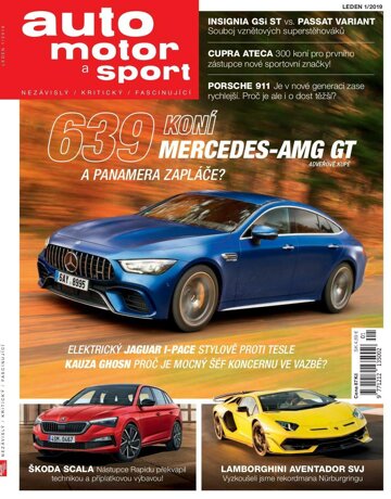 Obálka e-magazínu Auto motor a sport 1/2019