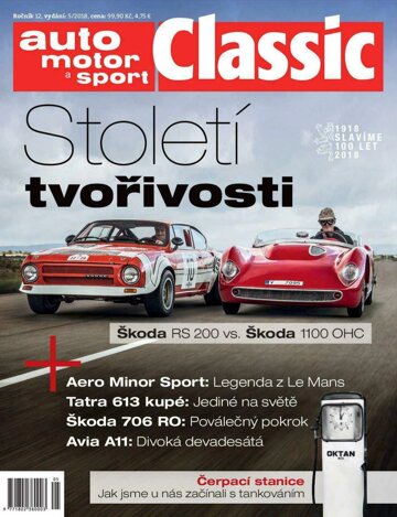 Obálka e-magazínu Auto motor a sport Classic 5/2018