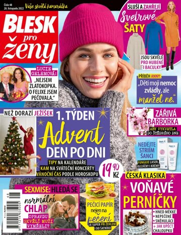 Obálka e-magazínu Blesk pro ženy 48/2022